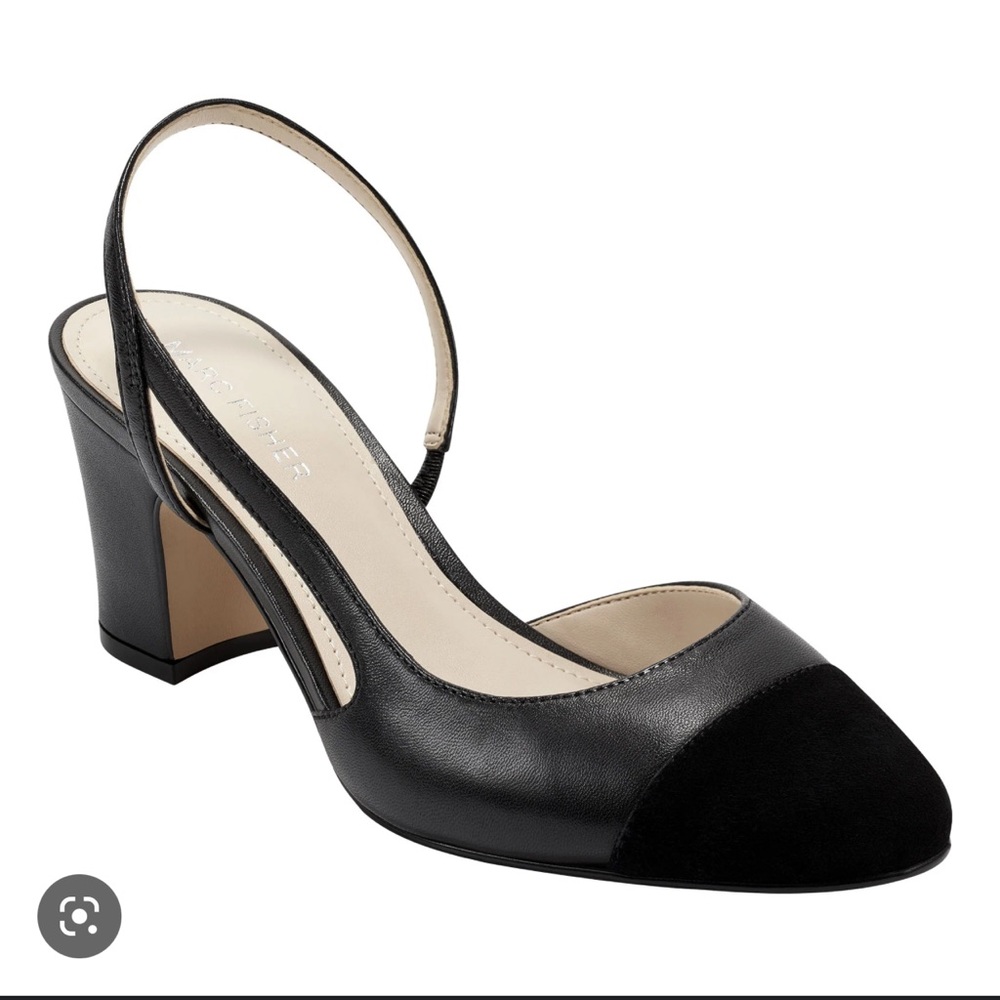 Marc Fisher Laynie Block Heel Pump - 8.5